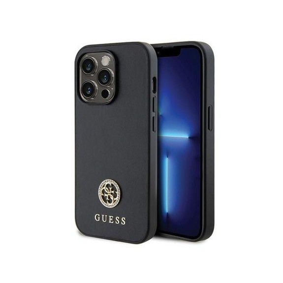 Coque Guess Strass Metal Logo