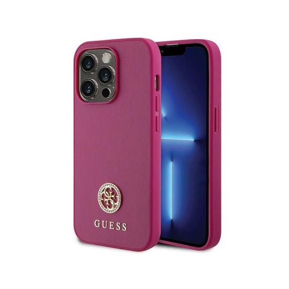 Coque Guess Strass Metal Logo