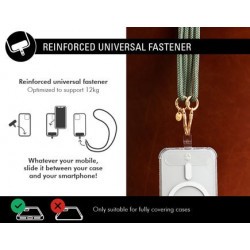 Cordon Nylon Avec Mousqueton Doré