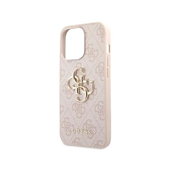 Coque Guess 4G Big Metal Logo Gold