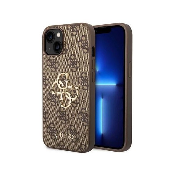 Coque Guess 4G Big Metal Logo Gold