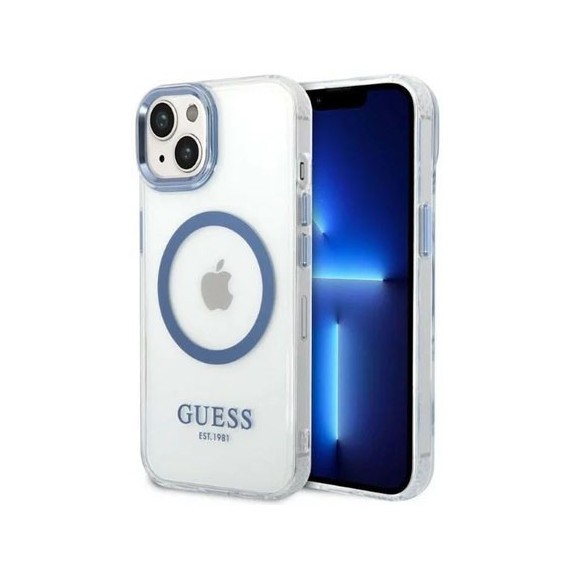 Coque Guess Metal Outline Magsafe