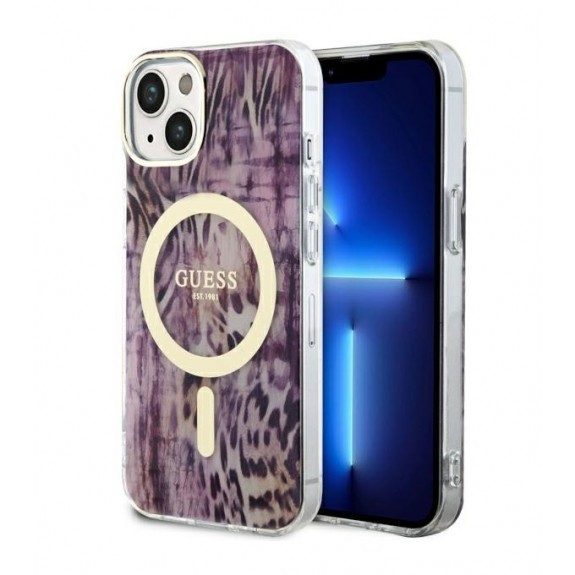 Coque Guess Leopard Magsafe