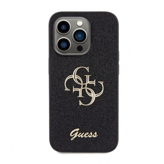 Coque Guess Glitter Script Big 4G