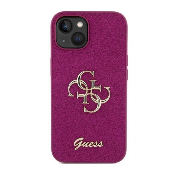 Coque Guess Glitter Script Big 4G