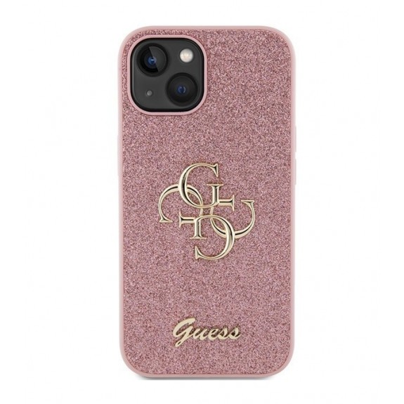 Coque Guess Glitter Script Big 4G