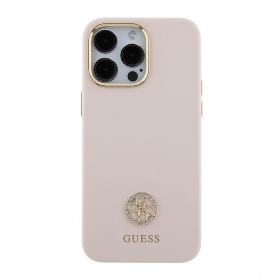 Coque Guess Souple Logo Strass 4G