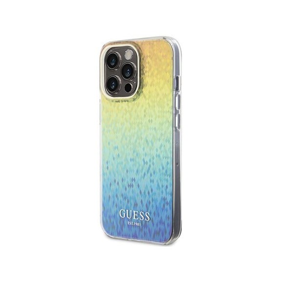 Coque Guess Faceted Mirror Disco Iridescent Coque Guess Faceted Mirror Disco Iridescent