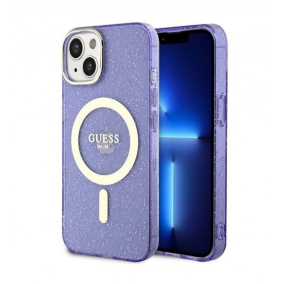 Coque Guess Glitter Magsafe