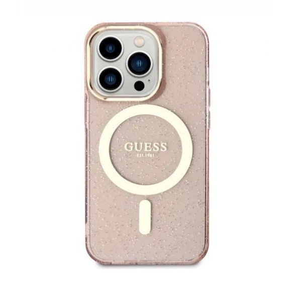 Coque Guess Glitter Magsafe