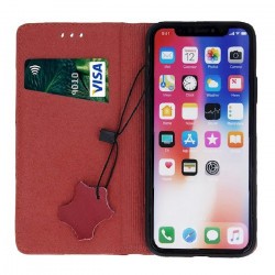 Etui Cuir Avec Coque...