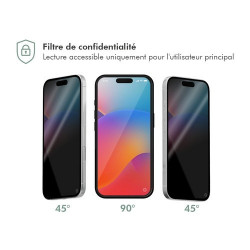 Protection d'écran verre trempé fumé Force Glass