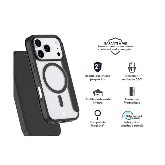 Etui Folio Renforcé MagSafe