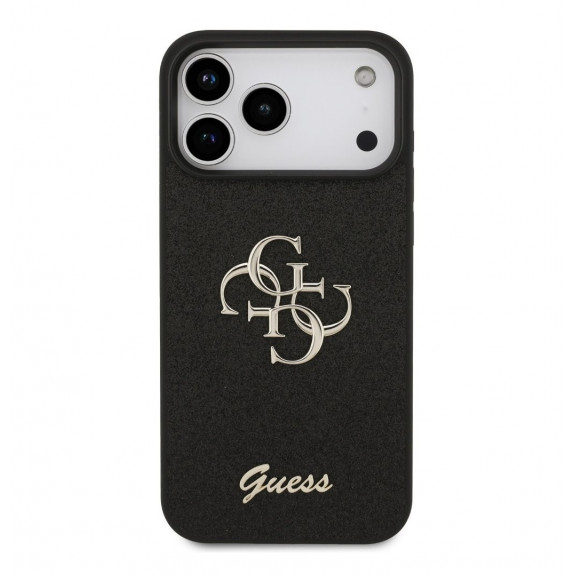 Coque Guess Glitter Script Big 4G Coque Guess Glitter Script Big 4G
