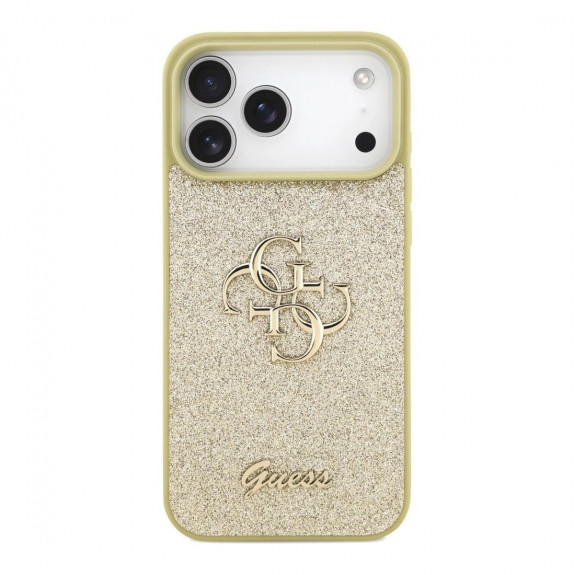 Coque Guess Glitter Script Big 4G