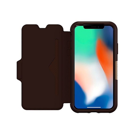 Étui Folio cuir Otterbox Strada