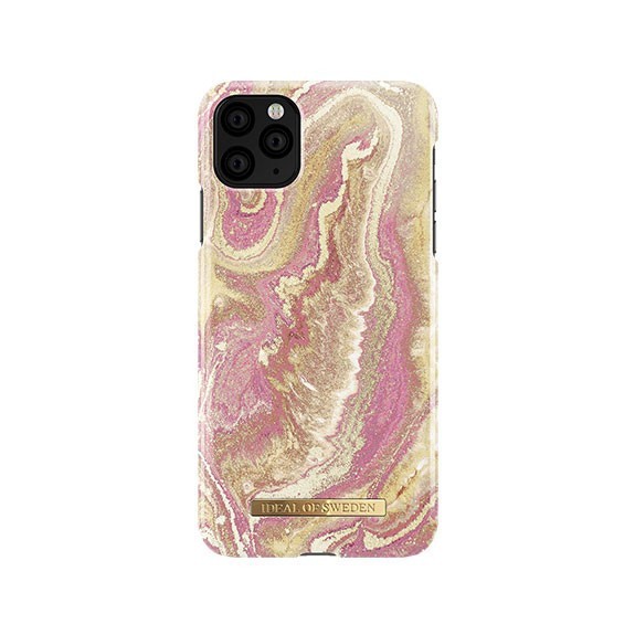 Coque Rigide Fashion Golden Blush Marble