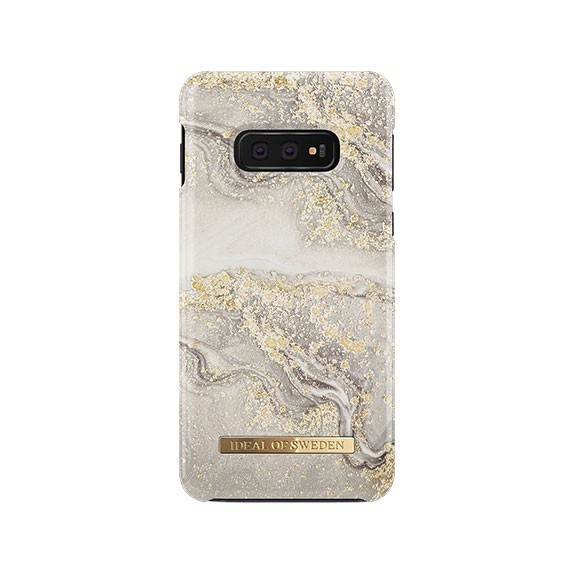 Coque rigide Fashion Sparkle Greige Marble Ideal Of Sweden