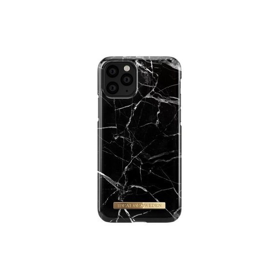 Coque Rigide Fashion Black Marble Gold Details iDeal Of Sweden