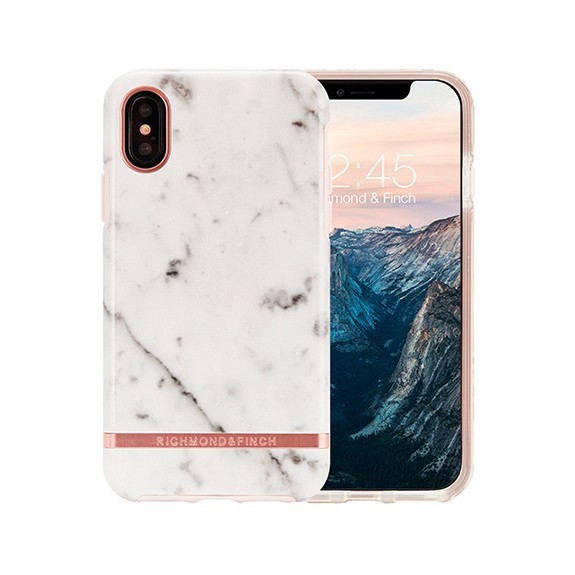 Coque de protection pour smartphones Richmond & Finch White Marble