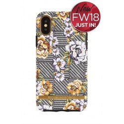 Coque Rigide Floral Tweed