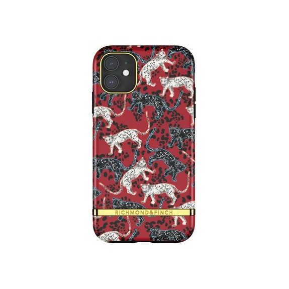 Coque Rigide Samba Red Leopard - Richmond & Finch