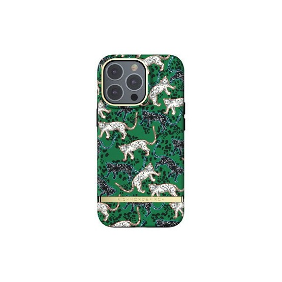 Coque de protection pour smartphone Richmond & Finch Green Leopard