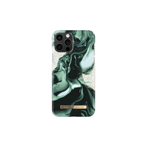 Coque Rigide Fashion Golden Olive Marble