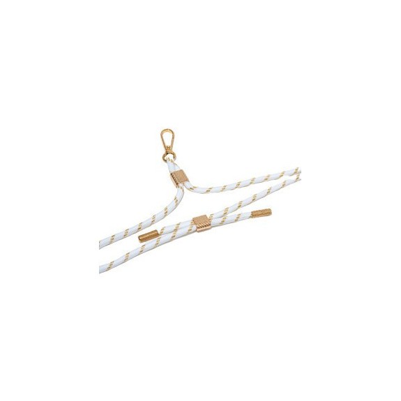 Cordon Nylon Artefakt Avec Mousqueton Doré