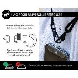 Chaine Résine Avec Mousqueton Métal